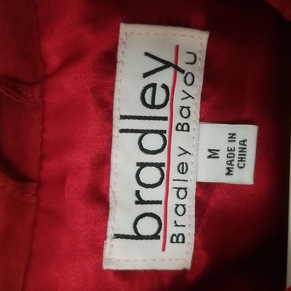 Bradley Bayou Red Suede Ladies Coat - Picture 4 of 9